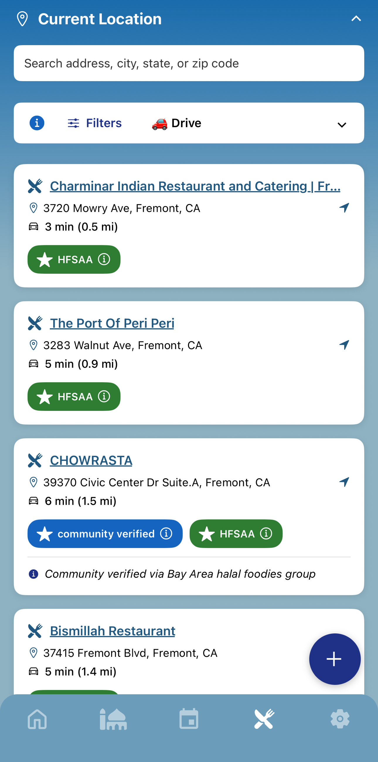 An establishment and its certification